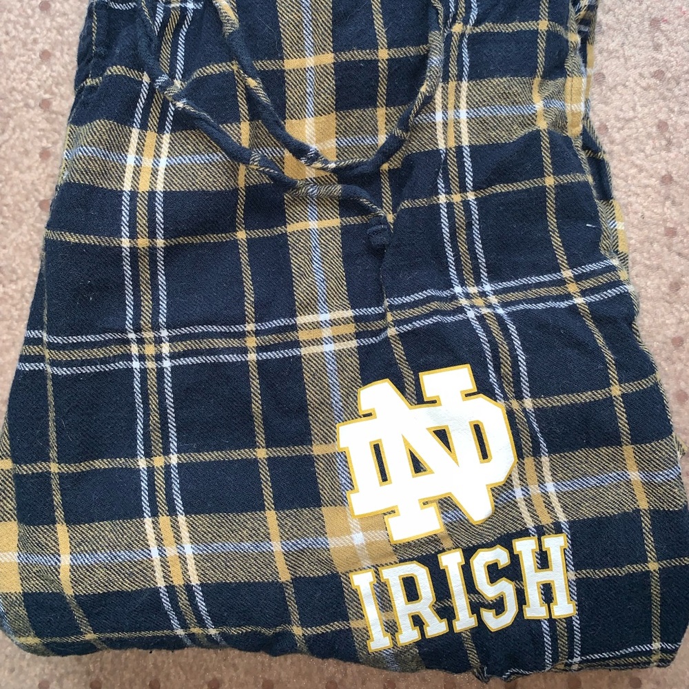 Notre Dame pajama bottoms